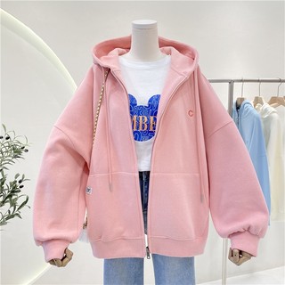 Áo Khoác nỉ Unisex form rộng vải Dày Áo Khoác Cardigan