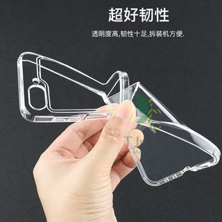 Ốp lưng kim loại trong suốt snap soft tpu case cover samsung z flip 4 z flip 4 z crystal clear vỏ linh hoạt vỏ siêu mỏng