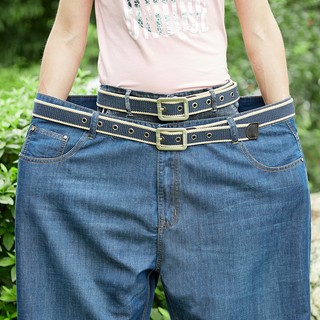 70-150kg cộng với kích thước 150cm thắt lưng nam vải dệt ngoại cỡ oversize 150kg thắt lưng lớn có thể mở rộng