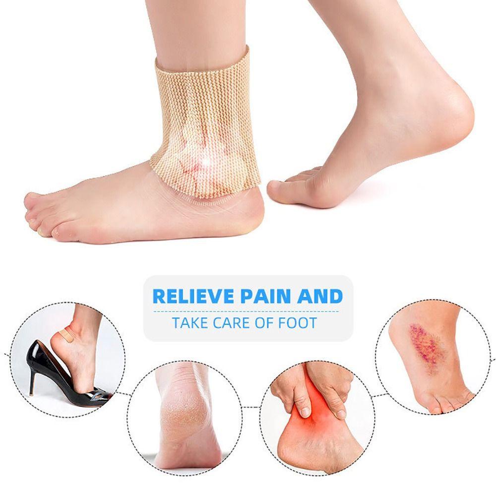 Dây chằng bảo vệ mắt cá chân với gel mềm mại, hỗ trợ trượt băng và giữ cố định, phù hợp cho nam