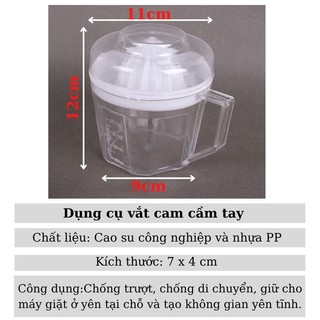 Dụng cụ vắt cam nhựa Việt Nhật trong suốt có lưới lọc, kèm ca và nắp đậy tiện lợi MS: 6905-1 #A64