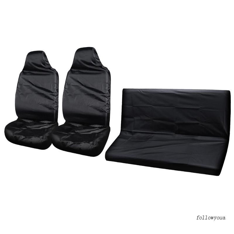 Car Front / Rear Seat Cover Waterproof Anti-dust Protector Cover Auto Seat Cover