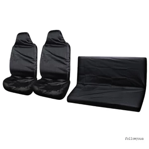Car Front / Rear Seat Cover Waterproof Anti-dust Protector Cover Auto Seat Cover