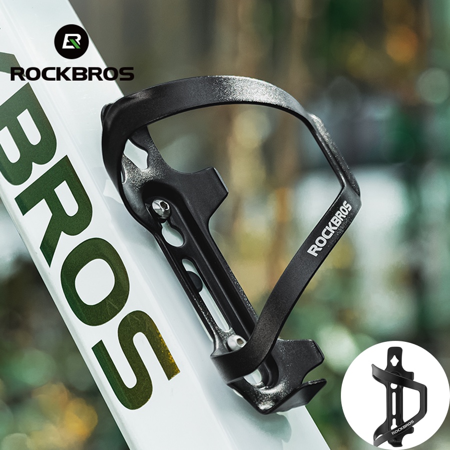 Rockbros Giá Đỡ Bình Nước Bằng Hợp Kim Nhôm Trọng Lượng Nhẹ Chống Thấm Nước Tiện Dụng Cho Xe Đạp