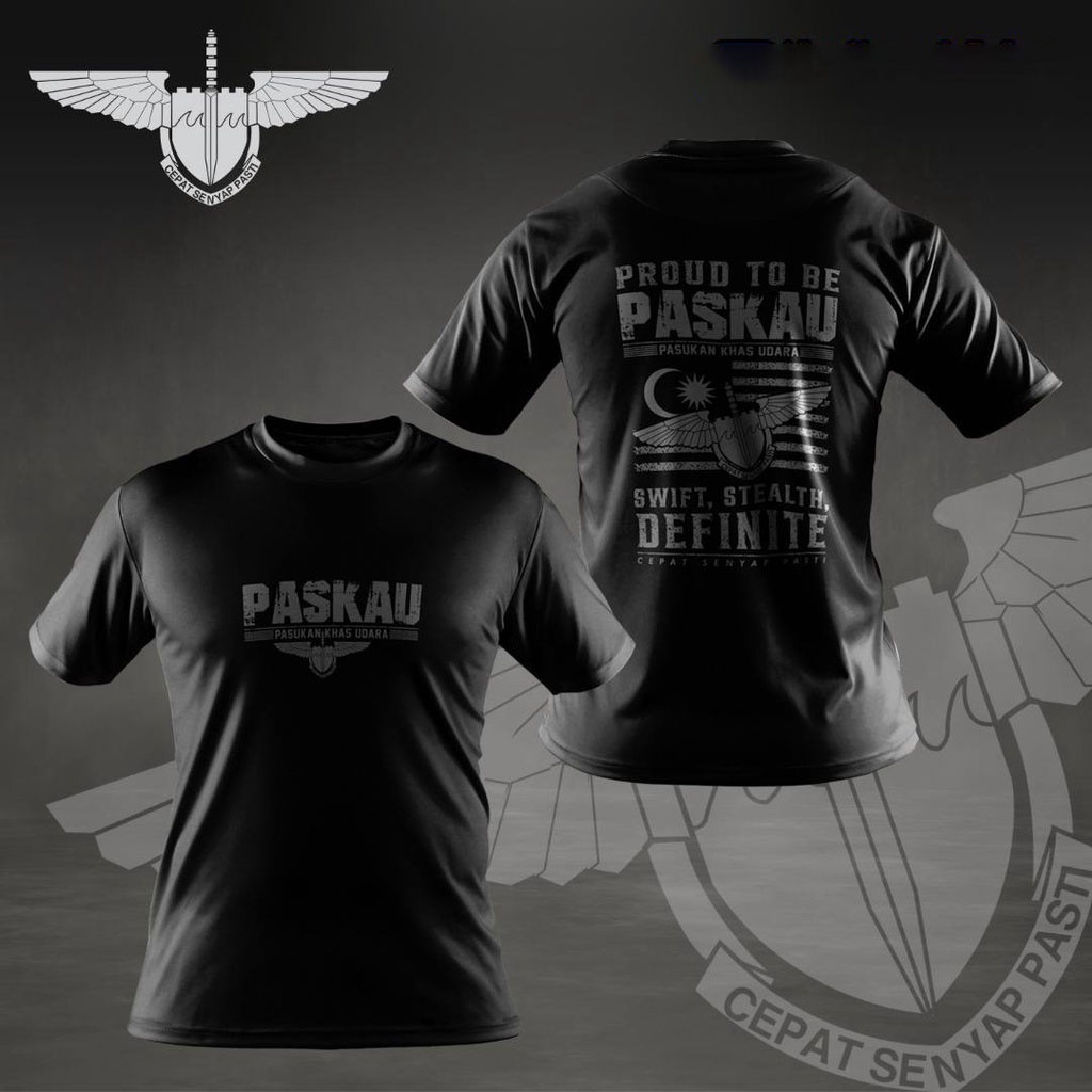 T SHIRT PASKAU (PASUKAN KHAS UDARA ) | Shopee Việt Nam