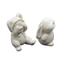 Pealike Squinting Bunny Khuôn Thỏ Phục Sinh Khuôn Silicon DIY Dụng Cụ