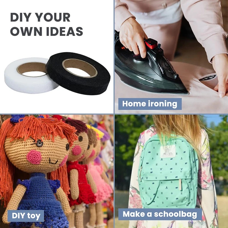 Băng Keo Hai Mặt Dán Ủi Quần Áo Jean DIY