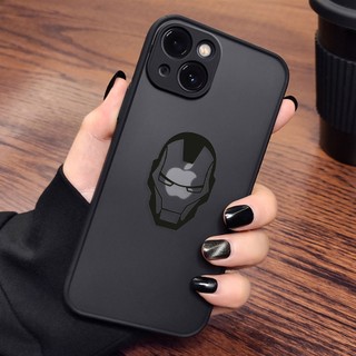 Ốp Điện Thoại Di Động Logo Người Nhện Người Sắt Cho Iphone Da Cảm Thấy Mềm Mại Cho Apple iPhone 13 14 12 11 PLUS PRO MAX MINI 6 6S 7 8 PLUS iPhone X XS XR X MAX SX MAX SE2020 SE2022