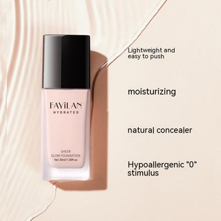 Kem Nền BB Faye Lane Dạ Quang Lâu Trôi Che Phủ Toàn Diện Kiềm Dầu Làm Đều Màu Da
