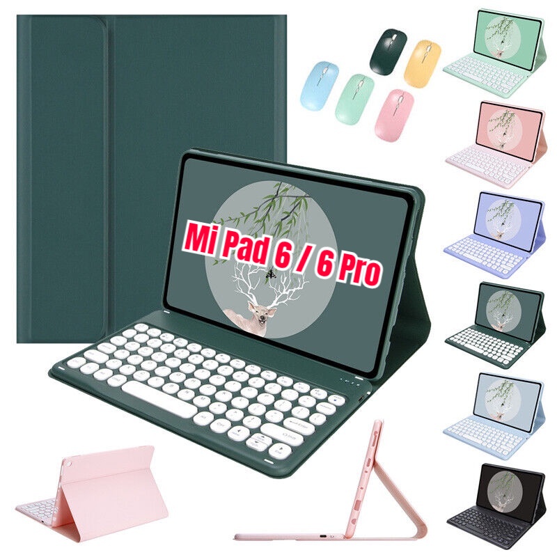 Schutzhülle Für Xiaomi Mi Pad 6/6 Pro 2023, 28,4 Cm (11,2 Zoll), Schlankes Design, Mattes TPU-Gummi, Weiche Silikon-Schutzhülle, Leicht, Stoßfest, Beige