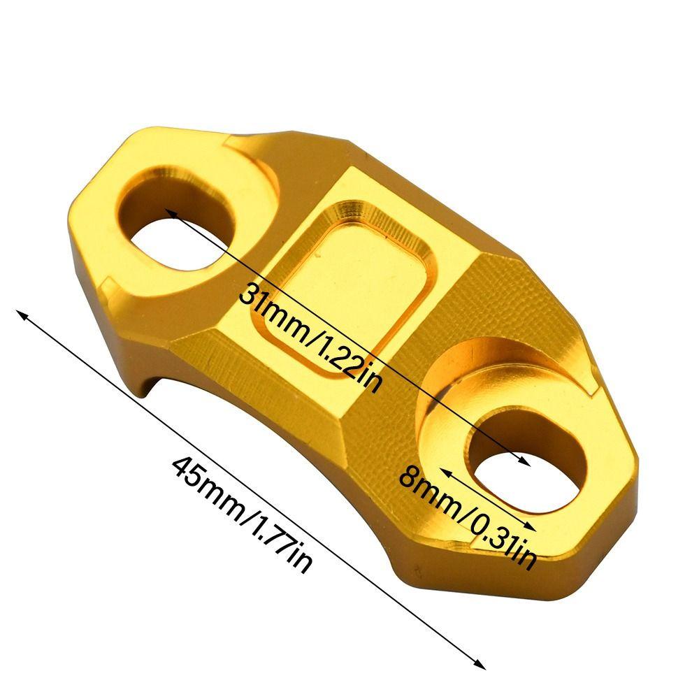 Vỏ kẹp tay lái xe máy FANIELLAPOWELL, Kẹp phanh ly hợp hợp hợp kim nhôm CNC, Tái trang bị Phụ kiện sửa đổi xe máy nhiều màu cho / Yamaha / Kawasaki / Suzuki