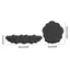 Btsg PU Dễ Thương Cloud Hỗ Trợ Cổ Tay Miếng Lót Cho Bàn Phím Chuột PainRelief Palm Rest Kit