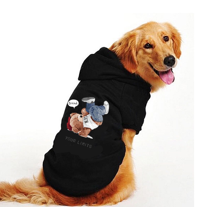 Áo sweater Có Mũ Trùm Ấm Áp Theo Phong Cách Thu Đông Dành Cho Thú Cưng
