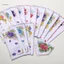 ✿ Phụ nữ bỏ túi khăn tay bộ khăn tay cotton có thể tái sử dụng 28 x 28cm khăn mặt nhỏ tự làm băng đô cho phụ nữ cô gái weddi