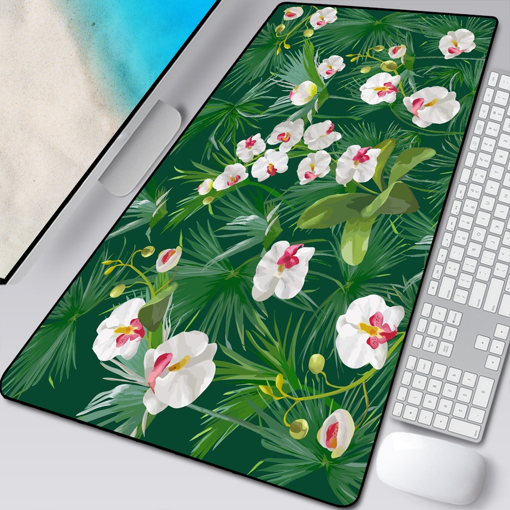 Phong Cách Cây Xanh Lớn Chơi Game Mousepad L XL 90x40cm Game Thủ Chuột Miếng Lót Kích Thước Cho Văn Phòng Bàn Dài Thảm Bàn Làm Việc