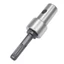 Fol Round Shank 2 Khe Khoan Bit Adapter Cho Máy Khoan Điện Chuyển Đổi Cho Đất Auger Đầu Nối Thiết Thực Đầu Đến