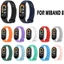 Dây đeo & Vỏ cho Xiaomi Smart Band 10 9 8 Dây đeo đồng hồ silicon Vòng đeo tay Vỏ bảo vệ cho Xiaomi Band 8 9 10 MiBand 8 Màu cổ tay TPU Correa