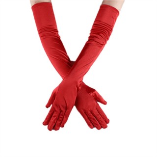 Găng Tay Dài Bằng satin Dùng Để Biểu Diễn Nhảy Múa Cho Nữ