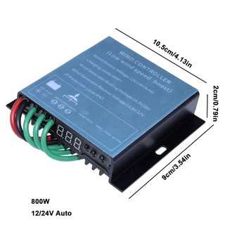 Bộ Điều Khiển Máy Phát Điện Gió 12 / 24V 800W MPPT