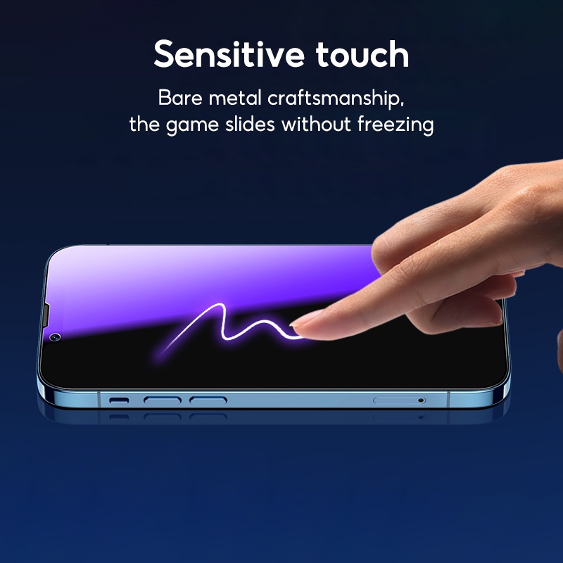 Mô tả Kính cường lực TBTIC bảo vệ toàn màn hình thích hợp cho iphone 15 14 plus 13 12 11 x xs xr pro max - 6