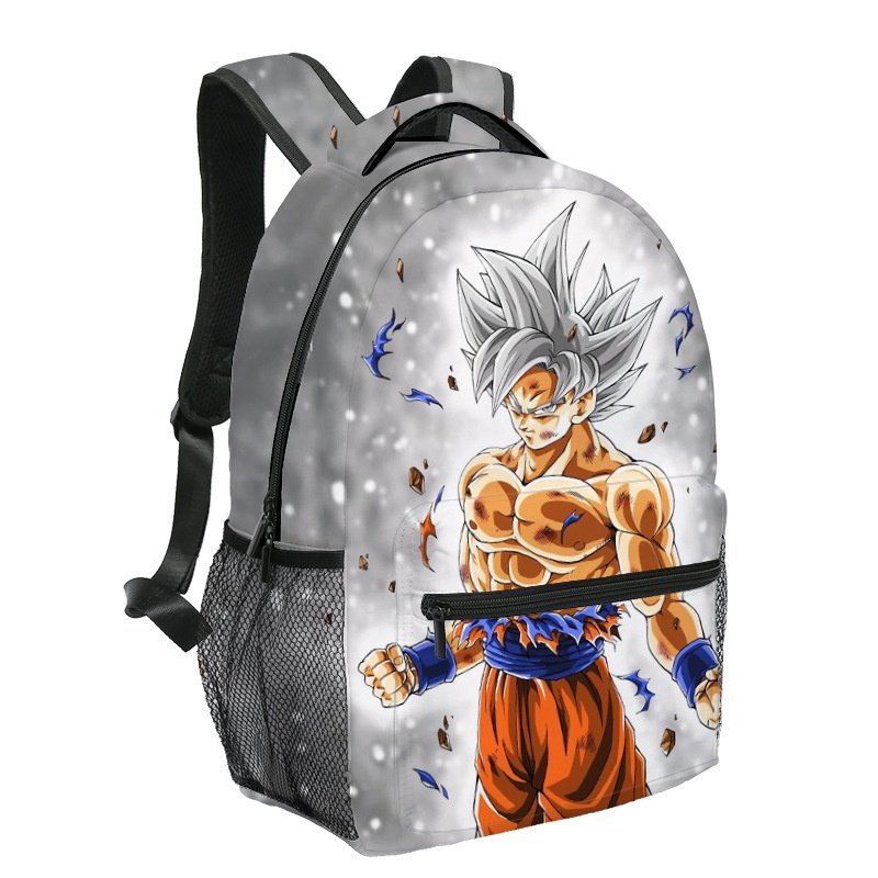 Ba Lô Đi Học Họa Tiết Hoạt Hình Dragon Ball Super Goku Cho Bé