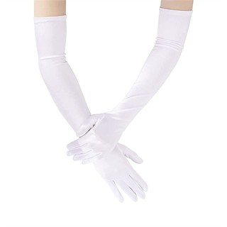 Găng Tay Dài Bằng satin Dùng Để Biểu Diễn Nhảy Múa Cho Nữ