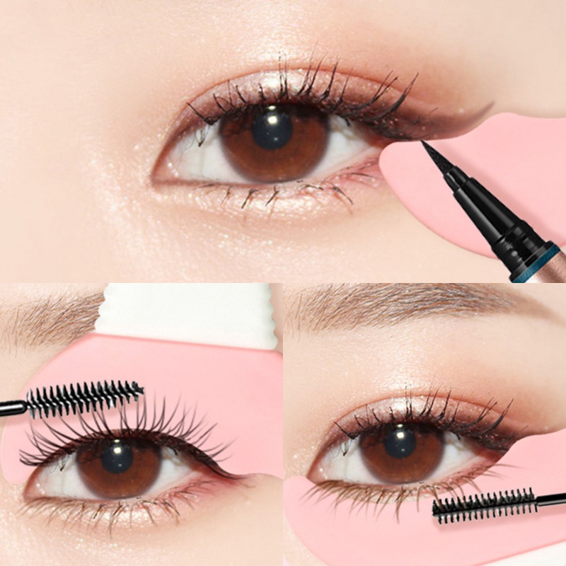 Khuôn silicone Hỗ Trợ Kẻ Mắt / mascara Tiện Lợi