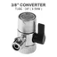DELMER Van một lần 3 / 8 “9.5mm Phụ kiện lọc nước Máy lọc nước Phụ kiện vòi Adapter