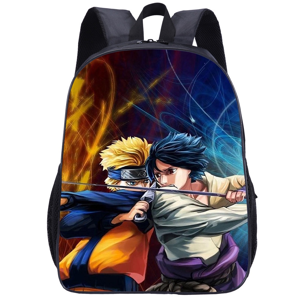 YT2 Naruto Ba Lô Cho Trẻ Em Học Sinh Dung Tích Lớn Thoáng Khí In Thời Trang Cá Tính Đa Năng Túi Nữ T