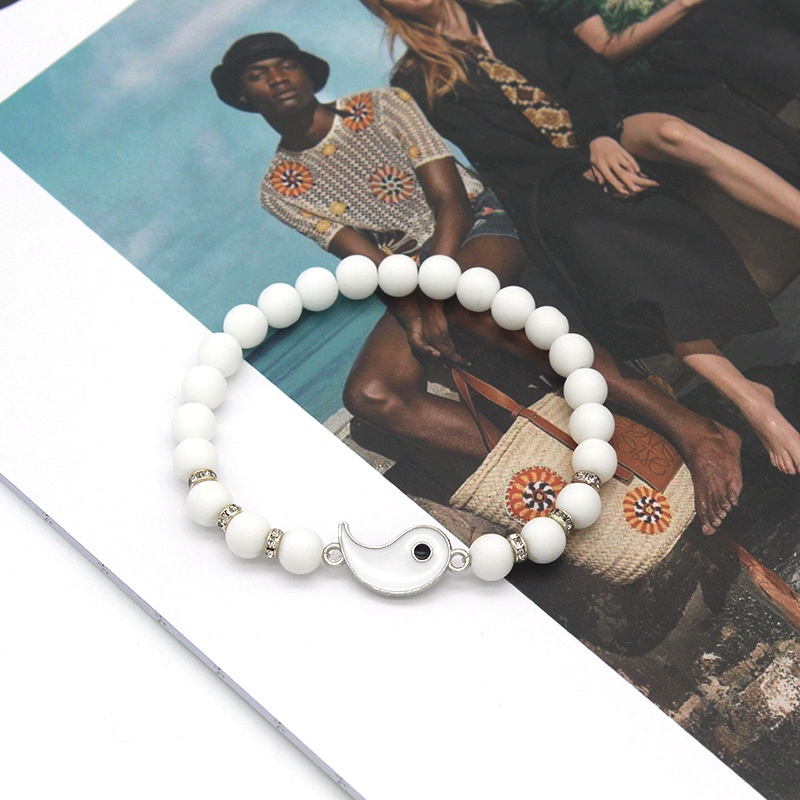 Gossip Vòng Tay Đá Tự Nhiên Đơn Giản Cho Cặp Đôi