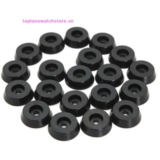 Set 20 Miếng Cao Su Lót Chân Bàn Ghế Kích Thước 18x15x5mm vn