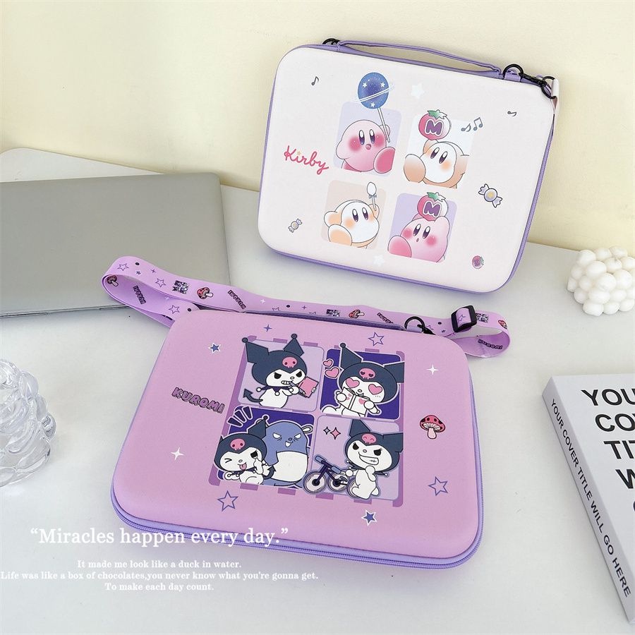 Túi Đựng Máy Tính Bảng In Hình Kuromi Patrick Star 9-13 Inch Dễ Thương Cho iPad 9th / 10.5 "11" iPad Pro / 10.5 "