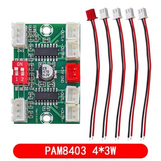 Bảng Mạch Khuếch Đại Âm Thanh Bluetooth 5.0 PAM8403 MINI 2 * 3W Class D DC 2.5V Sang 5V