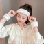 Set 3 Băng Đô / Vòng Đeo Tay / Dây Buộc Tóc / Rửa Mặt Độ Co Giãn Cao Mềm Mại Thời Trang Hàn Quốc