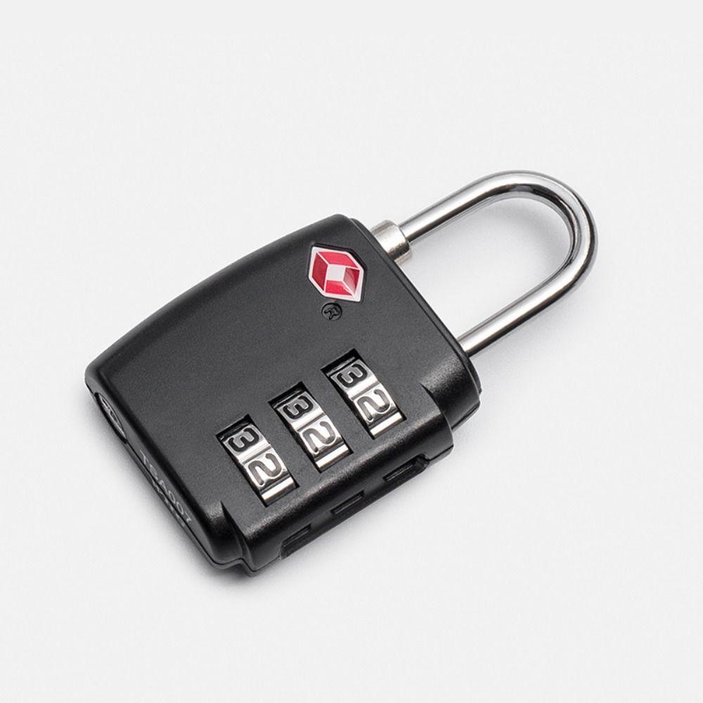 Khóa mật khẩu hải quan YMIFI, Công cụ bảo mật Khóa kết hợp 3 chữ số TSA, Tủ khóa móc di động Khóa chống trộm Vali Hành lý Khóa mã hóa Du lịch