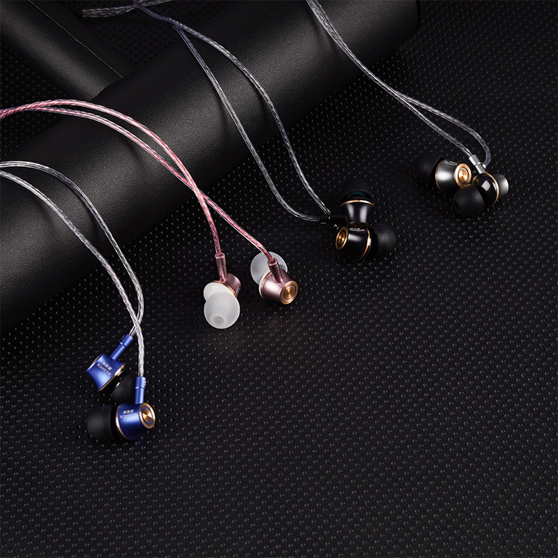 Tai Nghe NiceHCK YD520 Vỏ Hợp Kim Nhôm 10mm Âm Thanh HIFI Sống Động Chất Lượng Cao