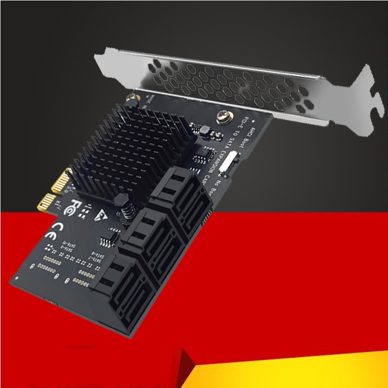 Chi a mining riser 6 cổng sata pcie pci-e adapter pcie to sata ...