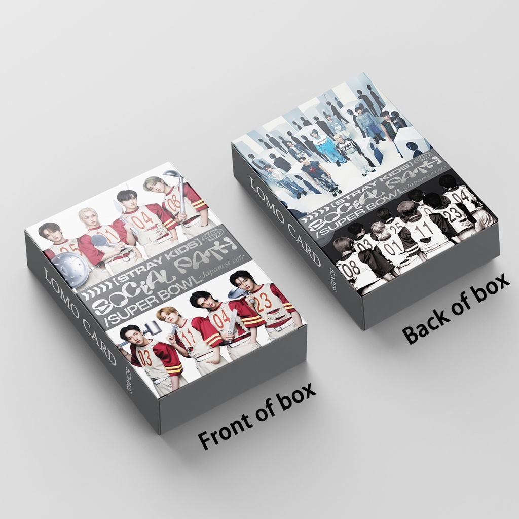 Linxx 55 chiếc stray kids social path album lomo card kpop photocards series bưu thiếp