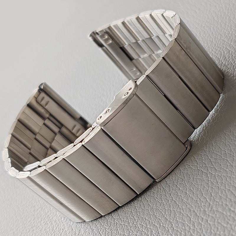 Phát hành nhanh Dây đeo đồng hồ bằng thép không gỉ 20mm 22mm Vòng tay bạc Nam nữ Dây đeo cổ tay thể thao Cổ điển Dây đeo đồng hồ thông minh Thay thế đa năng