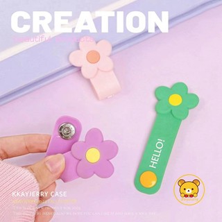 1 Dụng Cụ Quấn Dây Cáp Bằng Silicone Hình Trái Cây
