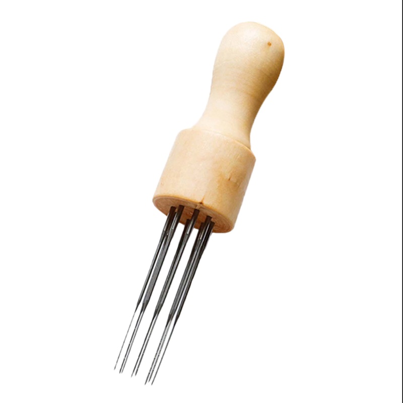 PPY DIY Nỉ Kim Với Tám Dụng Cụ Thủ Công Len Nỉ Stitch Punch Tay Cầm Chắc Chắn