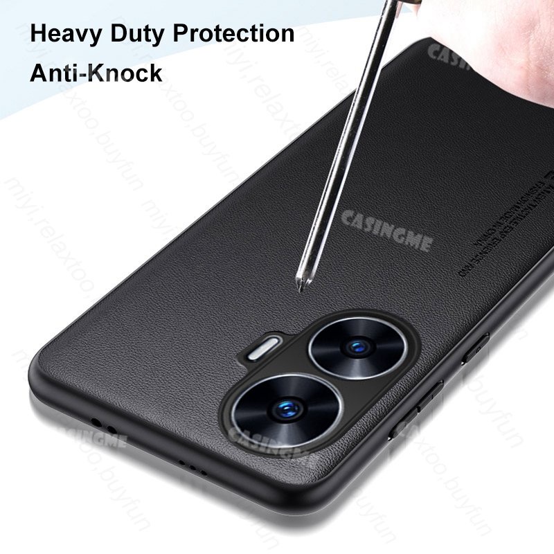 Ốp Điện Thoại PC Cứng Mặt Nhám Chống Sốc Cho Realme C55 2023 Realmi C55 55C C 55 RealmeC55 NFC 2023