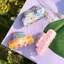 DARON Hoa Tóc Ngọt Ngào Thanh Lịch Hồng Tulip Hoa Hồng Màu Kẹo Hình Học Hình Cá Mập Kẹp Phong Cách Hàn Quốc Mũ
