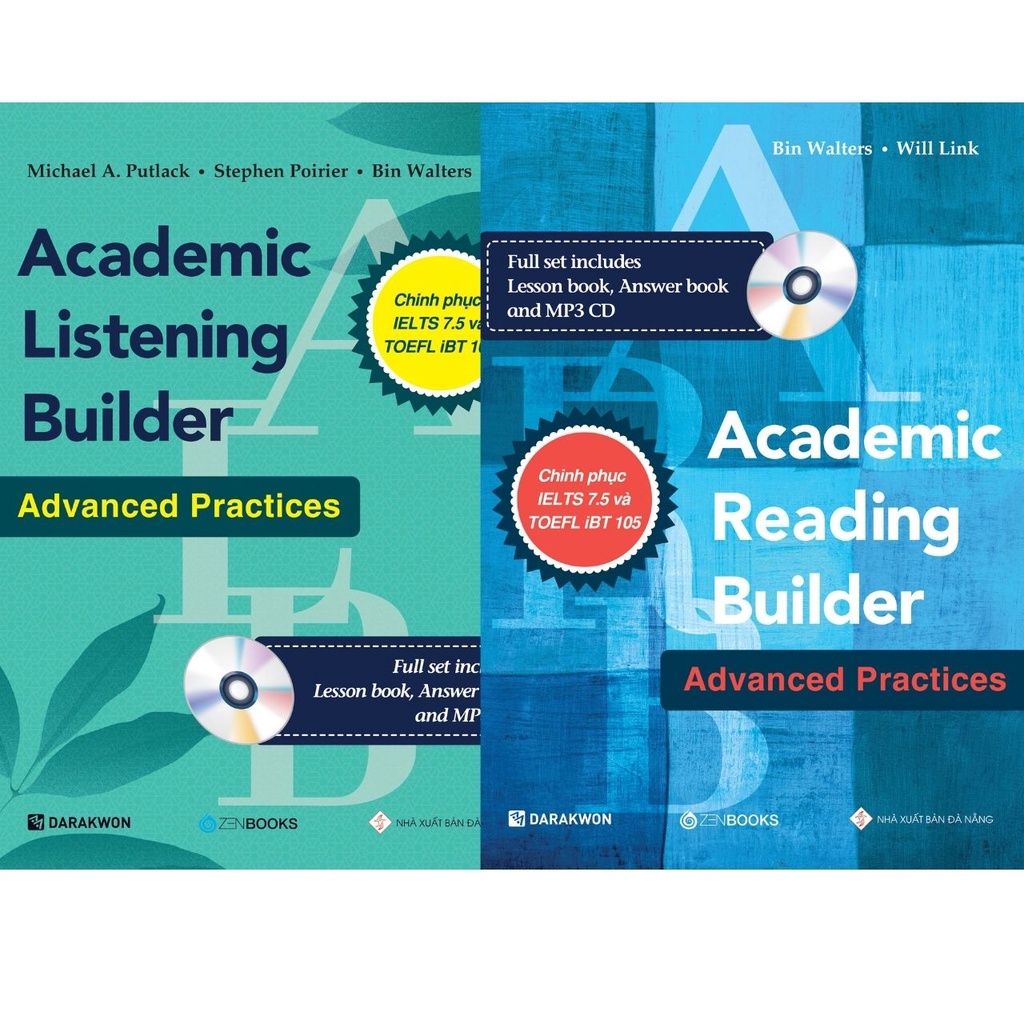 Sách Bộ 2 Cuốn Academic Listening + Reading Builder - Zenbooks - Bản ...