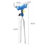 TOPTOOLCX Giá đỡ tháp pháo có thể điều chỉnh Cần câu hỗ trợ giá câu cá