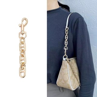 Dây chuyền túi, Dây chuyền mở rộng chuyển đổi túi mạt chược Dây đeo vai nách, Thích hợp cho móc nối dài túi coachi tabby Dây chuyền kim loại, Phụ kiện túi cao cấp