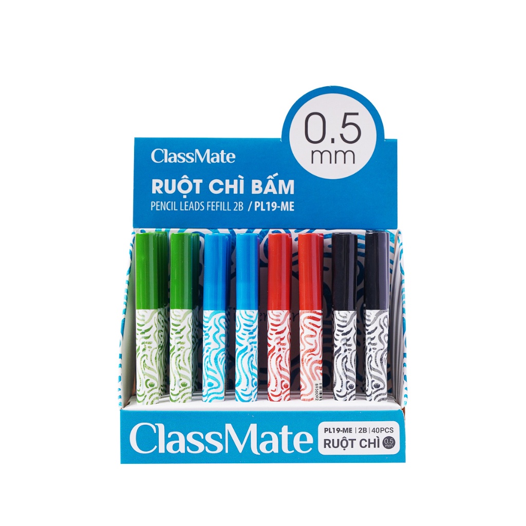 Ngòi Bút Chì Kim 0.5mm Nguyên Liệu Cao Cấp, Nét Chì Mềm Mại, Trơn Tru, Thay Thế Được Cho Các Loại Chì Bấm PL19-ME