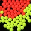DELMER 50 Chiếc Câu Cá Bobbers Câu Cá Phụ Kiện Phao Bobbers 50 Chiếc Bobbers Chỉ Báo Bọt Phao Bóng Huỳnh Quang Trôi Bóng