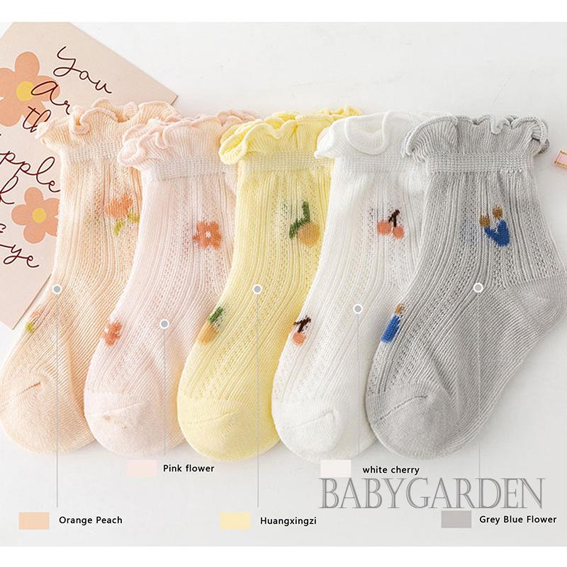Vớ Lưới Mỏng Cho Bé Gái 0-5 TuổiVớ Cotton Mềm Mại Thời Trang Mùa Hè