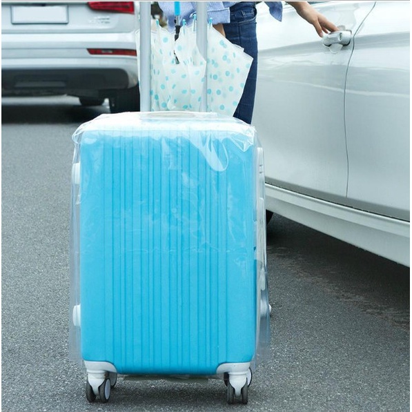Áo Trùm Vali trong suốt 20 -24-28 inch không viền M.E.N siêu bền {Hình Thật}